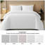 Microfiber Striped Duvet Cover Set-125331297