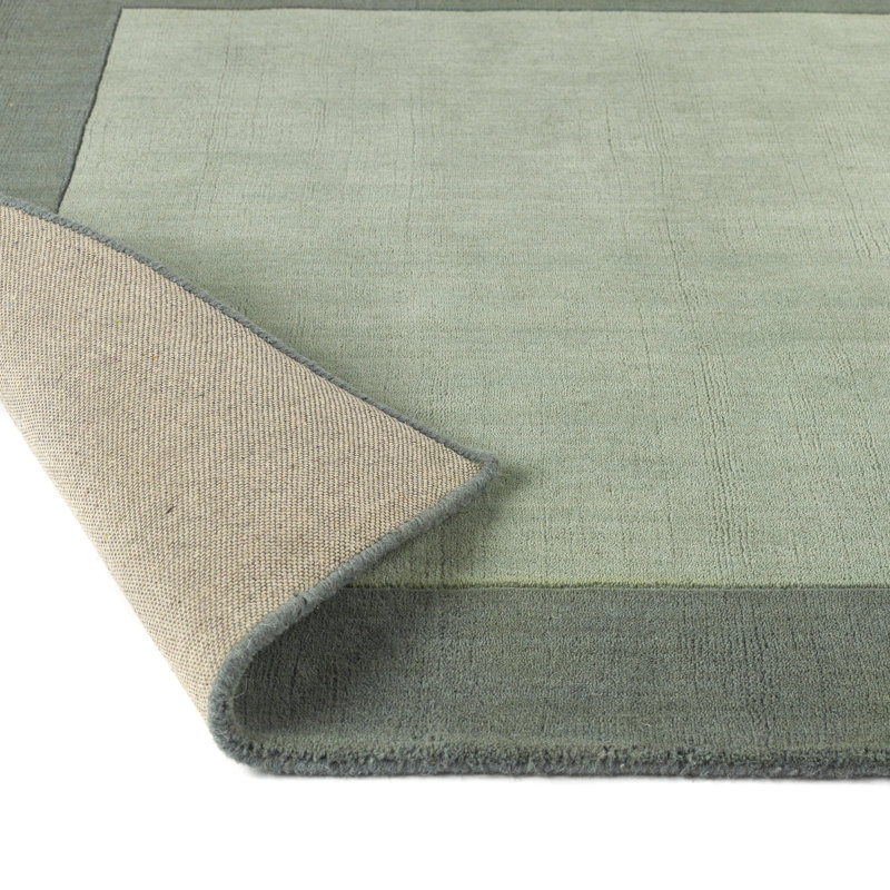 Miski Plain Wool Hand Loomed Area Rug, Rectangle 80 x 150cm