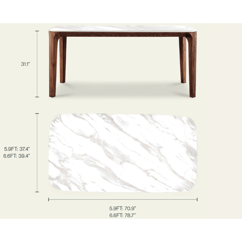 Table de salle à manger 5,9 pi