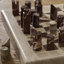 Stone Chess Set-Antique White Marble