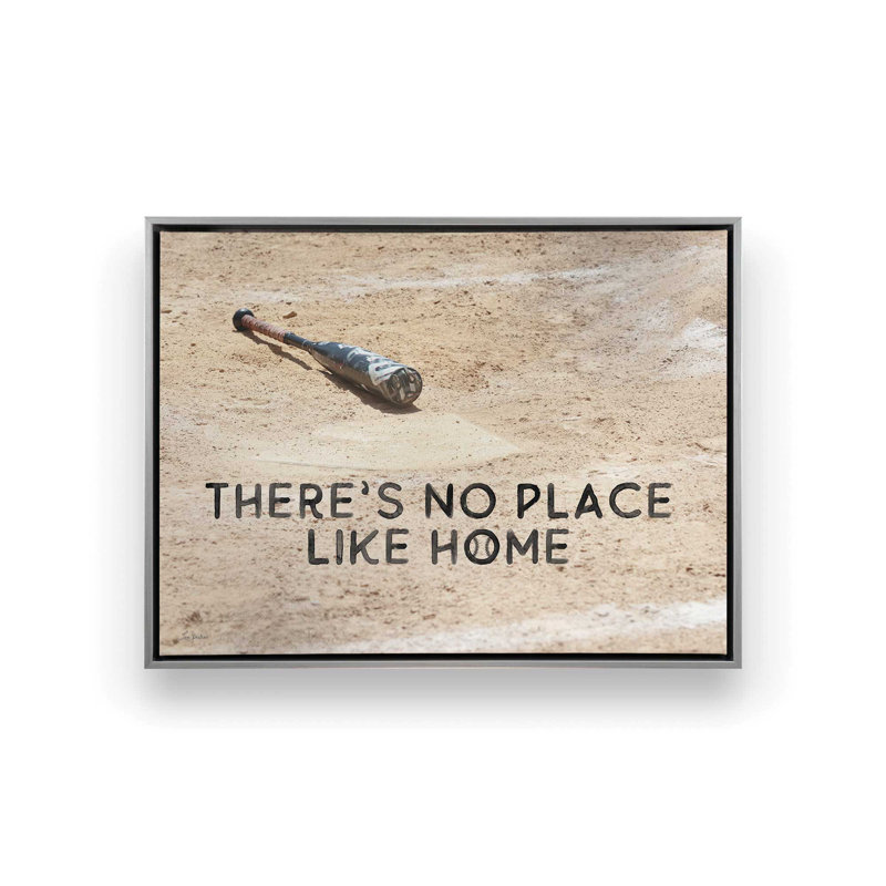 «It's No Place Like Home I» par Lori Deiter, reproduction d'art, 32 W x 24 H, Silver, Framed Canvas