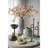S/2 Black and Gold Iron Candle Holders with Playful Loop Design