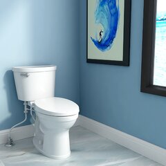 ZMJH ZMA102 Bidet Toilet Seat, Elongated Smart Unlimited Warm