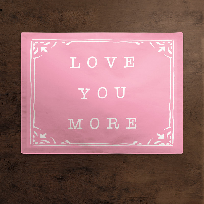 Marzo Polyester No Pattern Rectangle Placemat