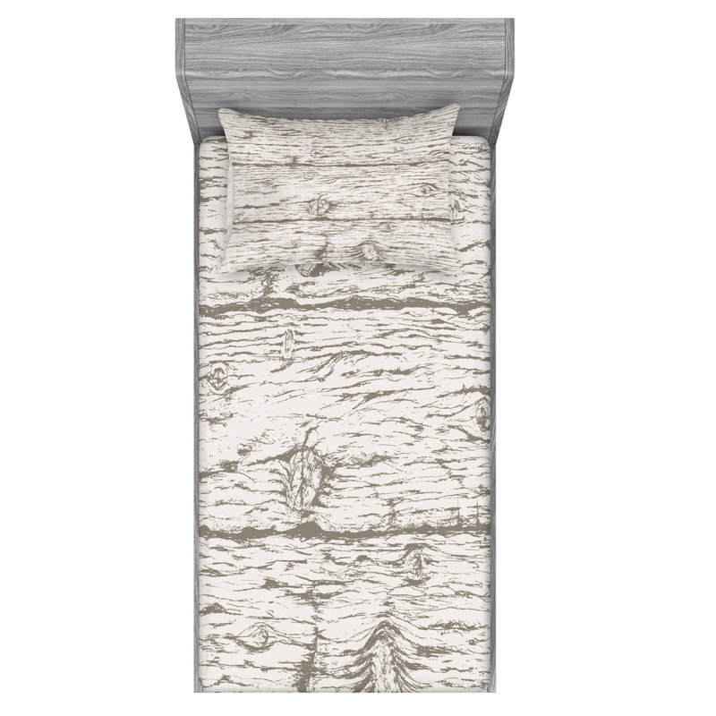 Microfiber Sheet Set, Twin Sheet Set with Fitted Sheet