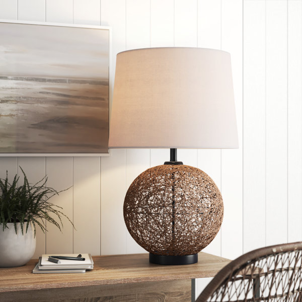 salton 26.5 beige table lamp