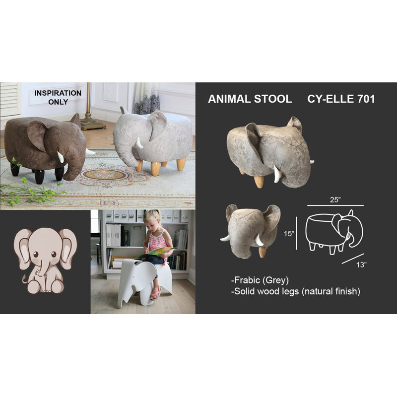 Fauteuil de fantaisie pour enfants elelphant Vogler