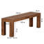 Warrenville Solid Wood Bench-26775973-16764477