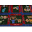 Tapis bleu en laine de velours Kilmersdon