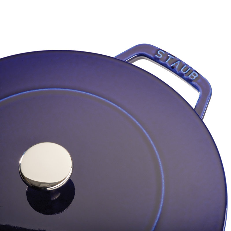 Cast Iron 3.8-qt Essential French Oven, Dark Blue