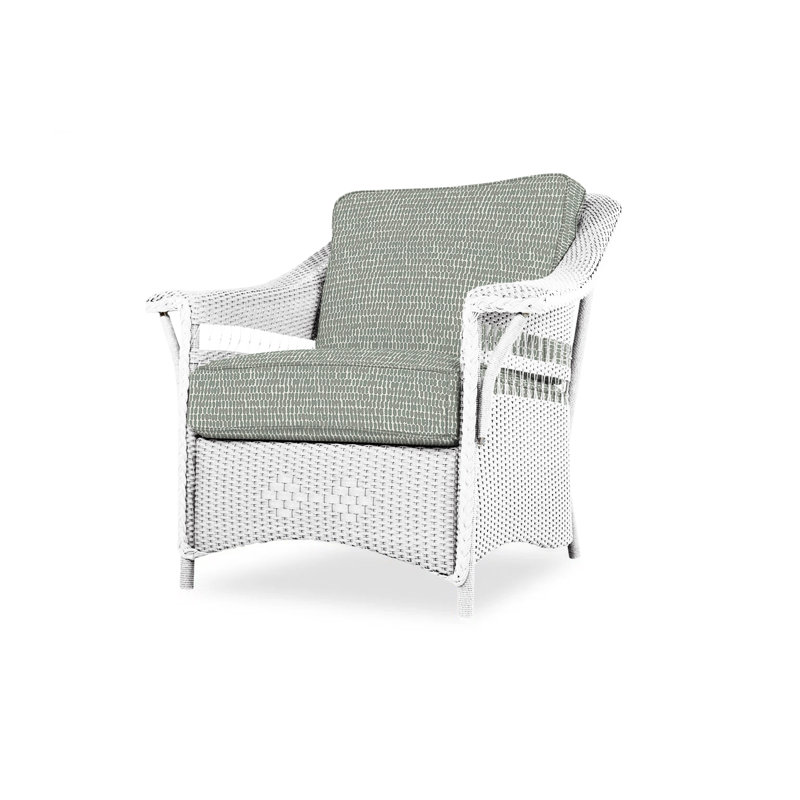 Nantucket Outdoor Lounge Chair, White, Charlotte Sparrow