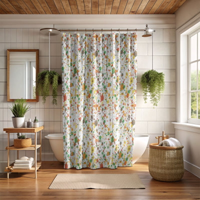 Oak Tones - Premium Shower Curtain