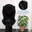 Siège de toilette 2 en 1 noir à double siège 2 en 1-120320072