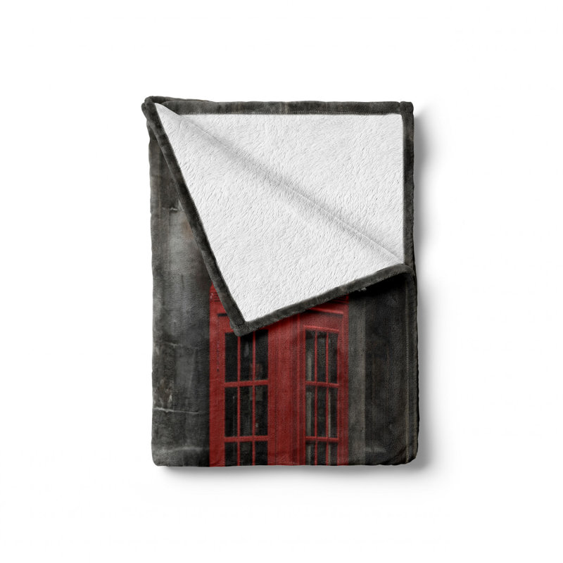 Hand Woven Throw Blanket, 50" W x 70" L