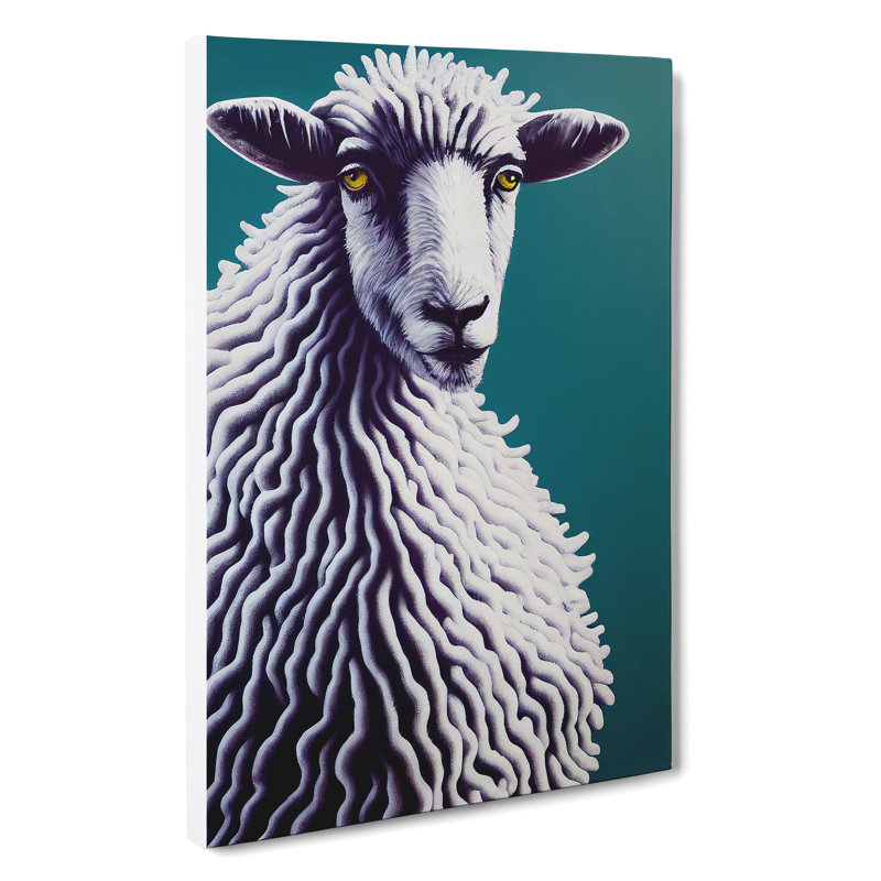 Splendid Sheep - Wrapped Canvas, 50cm H x 35cm W x 3cm D