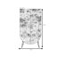 Garde-robe classique en feuilles de bambou