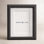 Chopra Wood Picture Frame with Mat