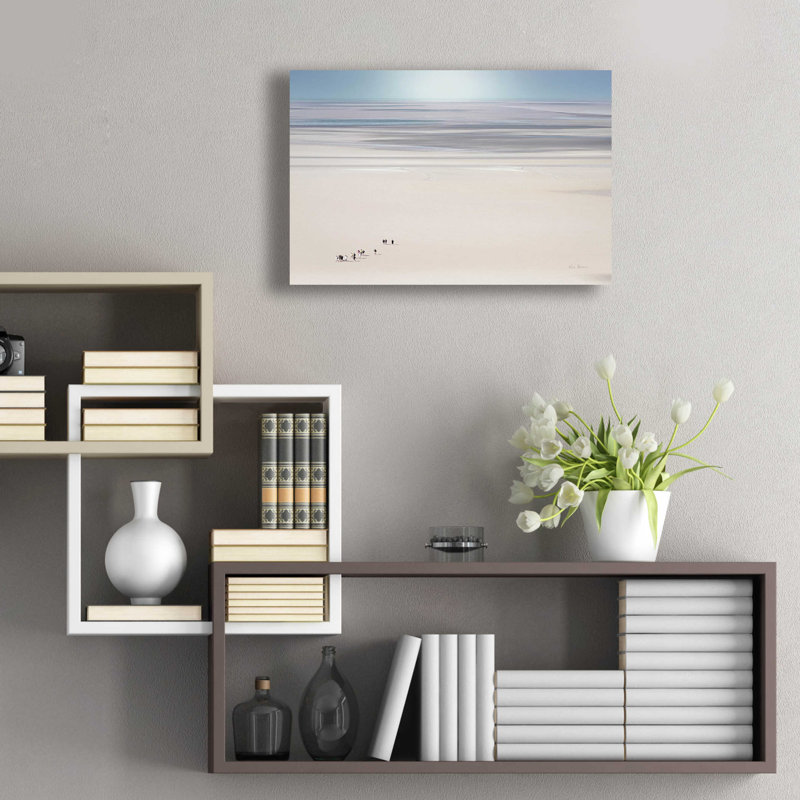 «Caravan In France» par Keri Bevan, H 16 po x l 24 po x P 0,2 po