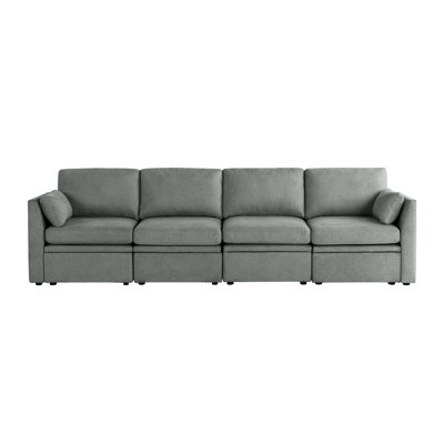 Canapé modulaire en tissu