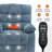 Lift Recliner Chair Heat Massage Dual Motor Infinite Position Up To 350 LBS Large Electric Power Lift Recliners With Power-Remote, Medium-Firm And Heavy Duty, Blue-1830776853