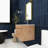 30'' Single Bathroom Vanity with Ceramic Top