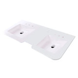 Kubitop 19 in. L Bathroom Sink