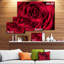 «Red Rose Petals with Rain Droplets», photographie-401517746-401517742