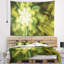 Tapisserie «Floral Dance of Yellow Fractal Petals»-28496800