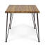 Table carrée d'extérieur Rustic Industrial