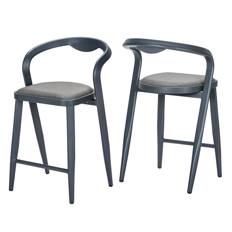Outdoor Counter Height Bar Stools Chairs Set Of 2