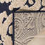 Tapis bleu marine à motif de médaillons Danyea-22789698