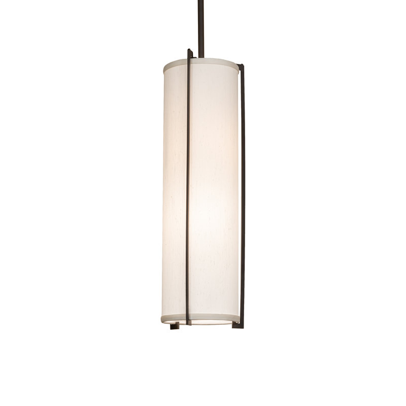 7" Wide Cilindro Structure Mini Pendant