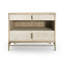 Table de chevet en bois massif Clapotis