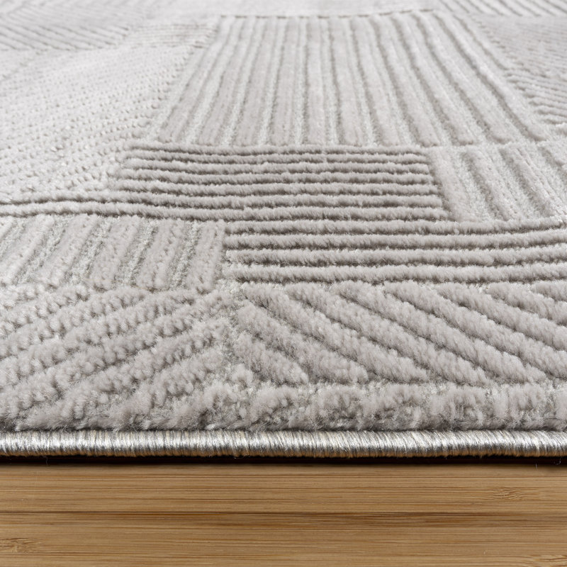 Tapis d'intérieur Mickey Dearra, Rectangle 6 pi 6 po x 9 pi