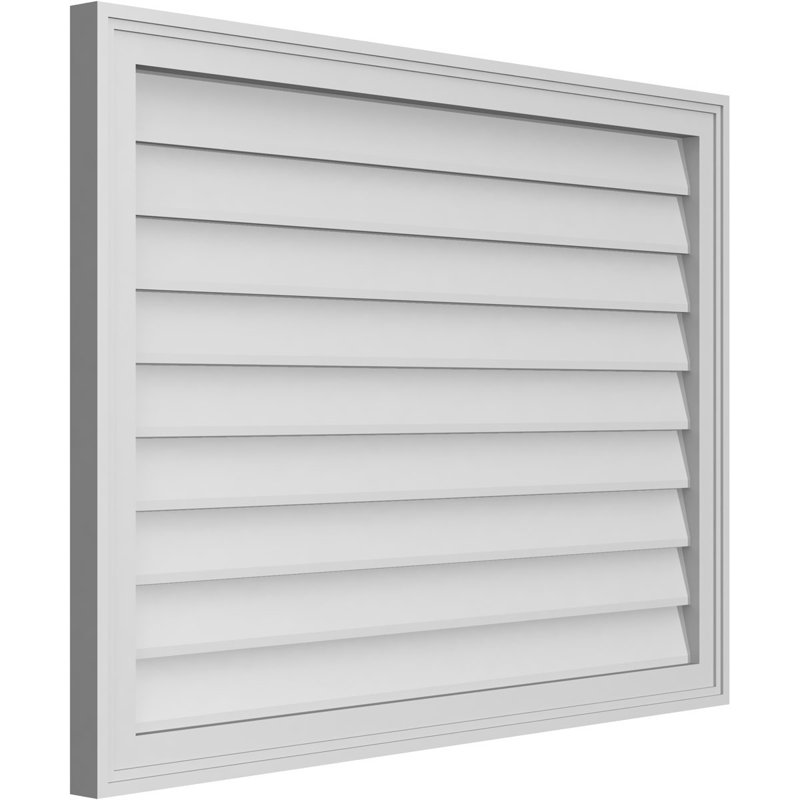 Cadre en brique, brun clair apprêté, H 28 po x l 38 po x P 1,5 po
