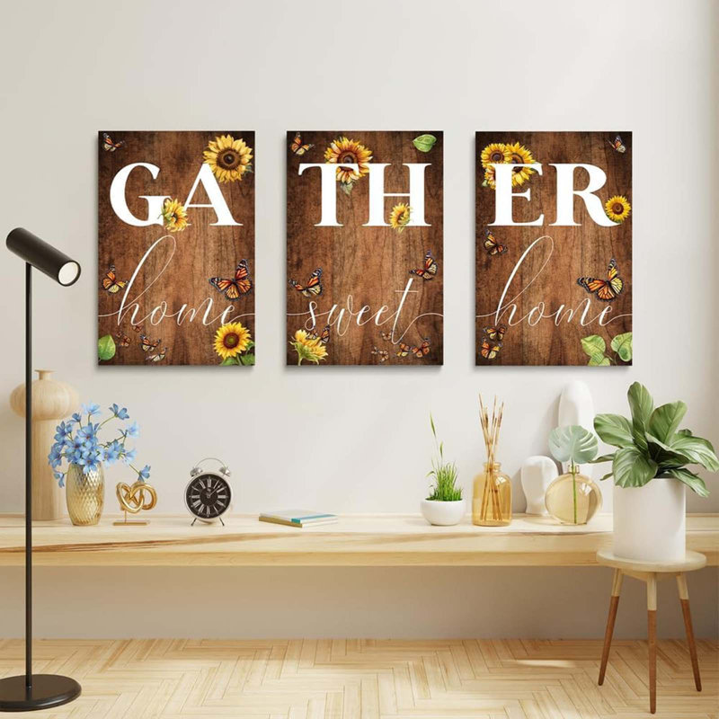 3 Piece Wrapped Canvas Print