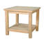 Bahama Outdoor Square Teak Side Table