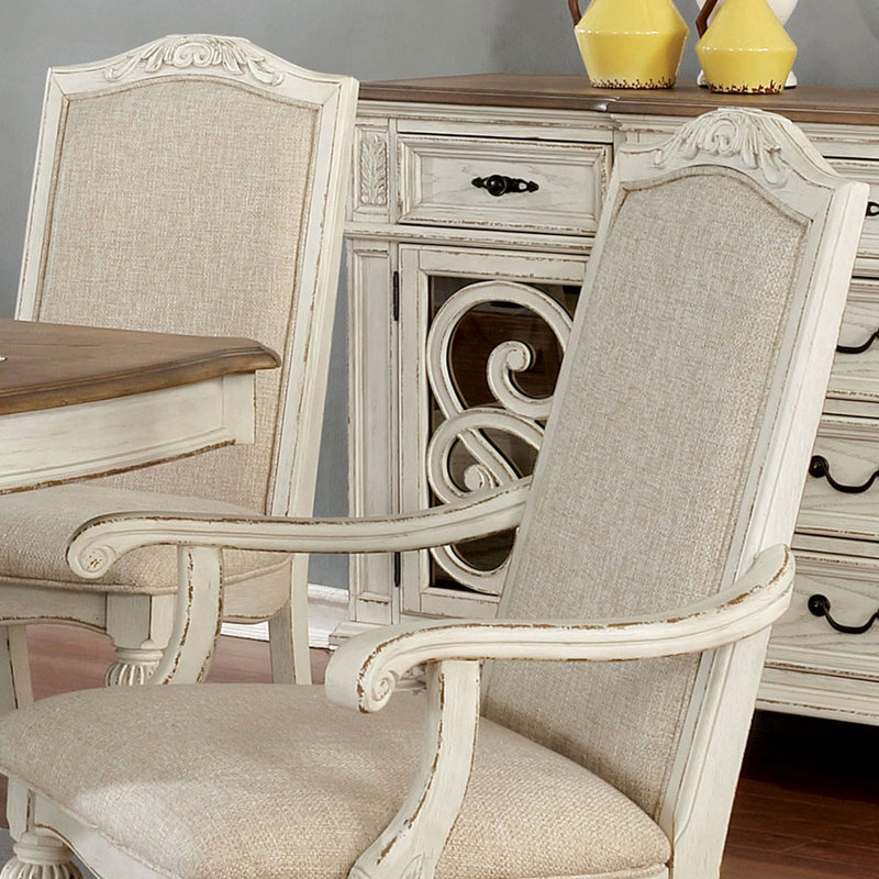 Fauteuil Ilihia blanc antique