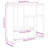 vidaXL Wall Shelf Floating Wall Mounted Display Shelf for DVDs Engineered Wood