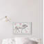 Crossville Crossville Floral-Haired Unicorn - Single Picture Frame Print-37528352