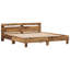 Vidaxl Wood Bed Frame with LED Durable-113970984-113970994