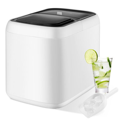 ZONSE 35 Lb. Daily Production Bullet Clear Ice Freestanding Ice Maker