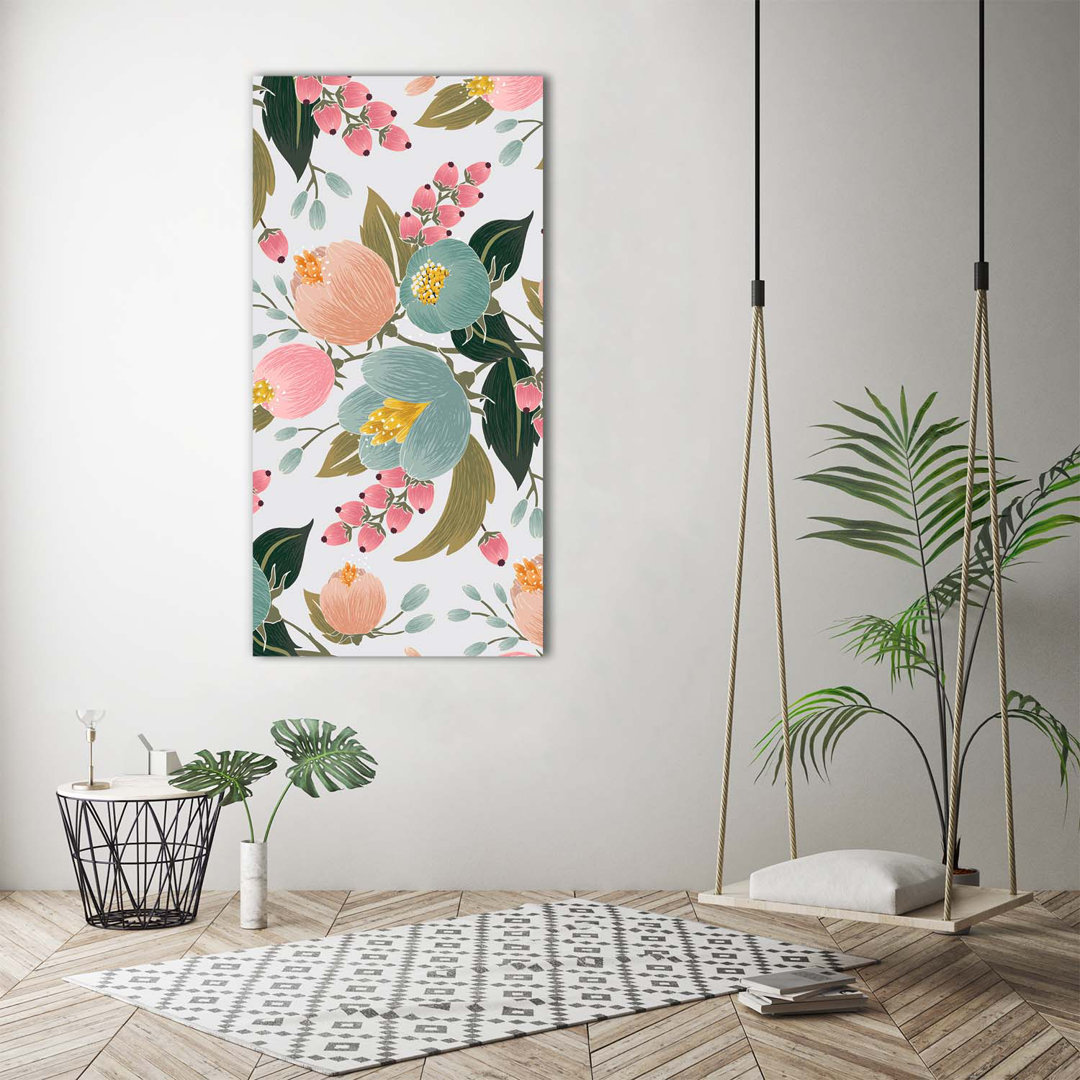 Spring Flowers - Wrapped Canvas Print