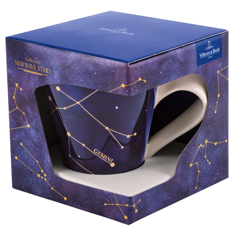 Villeroy & Boch NewWave Stars Mug: Capricorn, Gemini