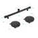 Double Shower Head with Built-in Valve, High Pressure 8 Setting Dual Shower Head Design