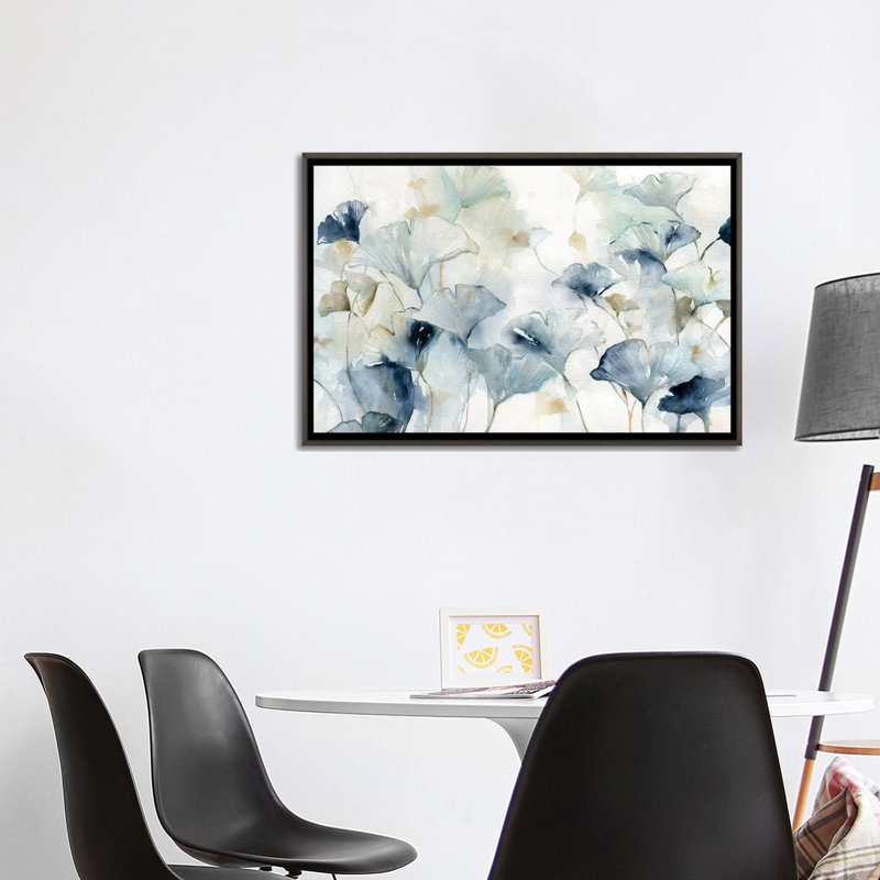 «Glorious Gingko» par Carol Robinson, reproduction d'art, H 18 po x l 26 po x P 1,5 po, Toile encadrée