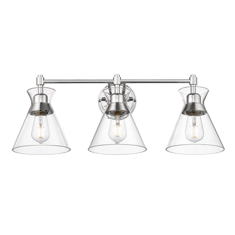 Malta 3 - Light Dimmable Vanity Light, Chrome