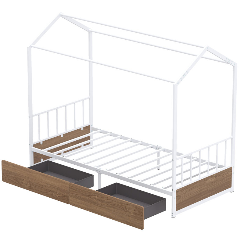 Bed, Brown