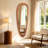 Asymmetrical Wood Framed Accent Wall Mirror-1416182758-1432366063