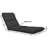 Casual Cushion Outdoor Chaise Lounge Cushion, Sunbrella Fade & Water Resistant for Pool-Side Chaise Loungers & Deck Recliners, 22.5"W x 74"L, 3.5" thick; Back 22.5"W x 28"L, 3.5" thick, Canvas Black-260333621